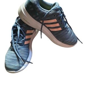 Adidas Cloudfoam Energy Cloud blue pink sneakers size 8